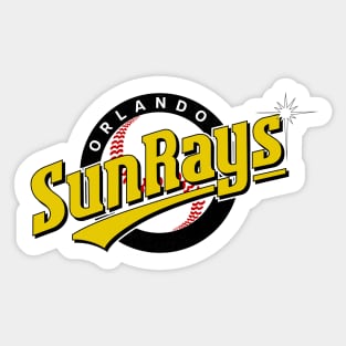 Defunct Orlando Sun Rays Minor League Baseball Sticker